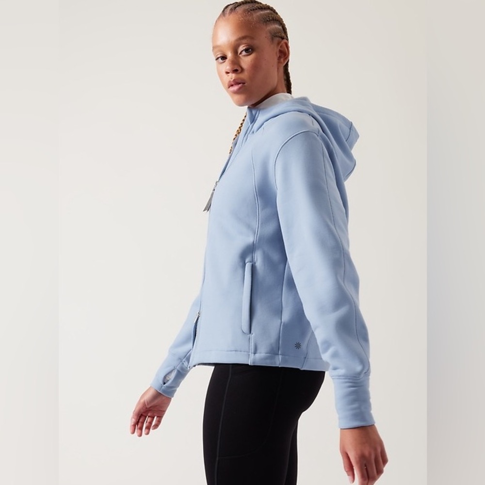 Athleta Polartec Jacket, Heron Blue